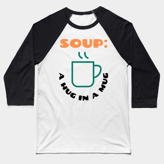 Mark Corrigan loves soup Baseball T-Shirt by mywanderings